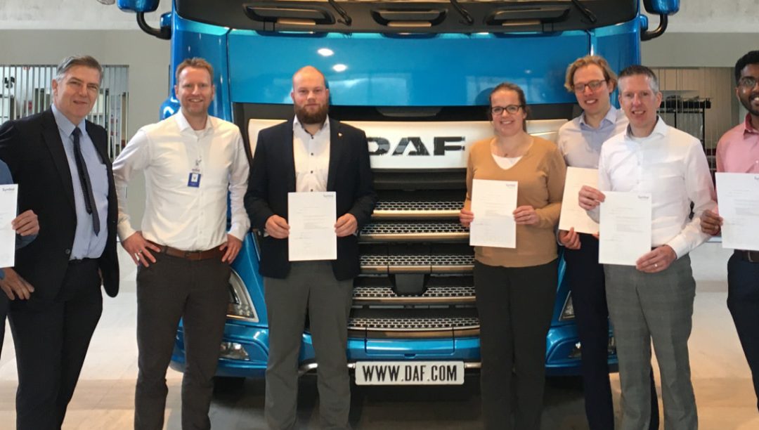 Symbol trains DAF Trucks in ‘internal auditing IATF’